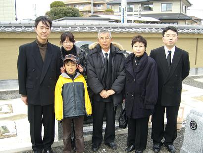 渡邊家・小松原家　開眼式